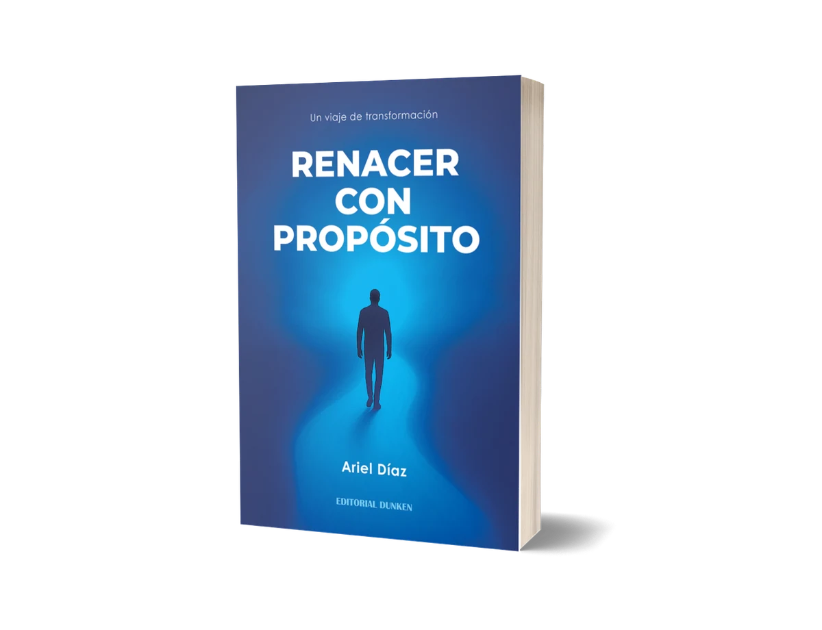 Portada del libro Renacer con Propósito de Ariel Díaz
